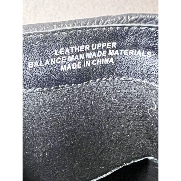 BOC Women's 6.5 Black Traipse Pebbled Leather Heeled Buckle Boot - Picture 8 of 10